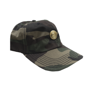 CAPITAL GAINS LOGO DAD HAT CAMO - CG040