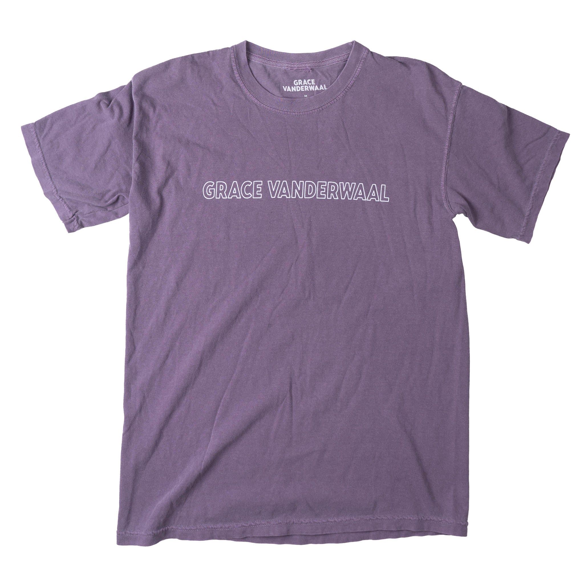LICENSED GRACE VANDERWAAL CITY LINEUP TOUR SHIRT PURPLE - CITY LINE UP