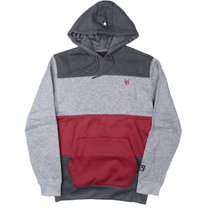ZOO YORK PANEL HOODIE CORDOVAN - ZY30H32