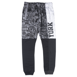 ZOO YORK SCRIPT JOGGER PANTS BLACK - ZY31G118