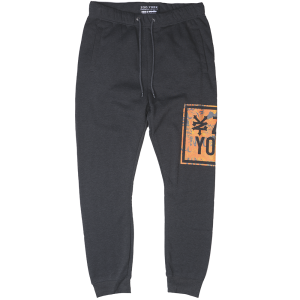ZOO YORK LOGO JOGGER PANTS CHARCOAL HTR - ZY31G93
