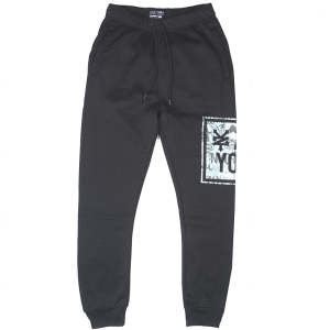 ZOO YORK LOGO JOGGER PANTS BLACK - ZY31G93