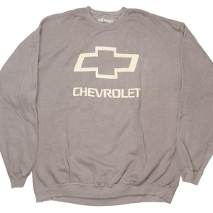 CHEVROLET LICENSED CREWNECK BROWN - 7CHE71580NV