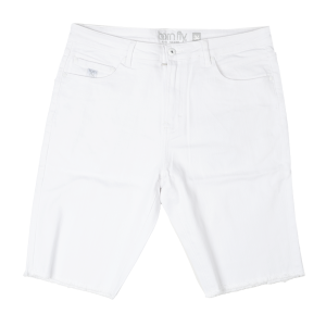 BORN FLY DENIM SHORTS WHITE - 2305D4734