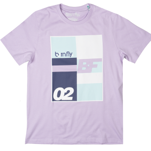 BORN FLY BOX LOGO T-SHIRT ORCHID - 2306T4703