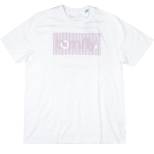 BORN FLY LOGO T-SHIRT WHITE - 2306T4841