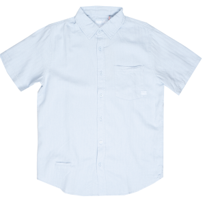 BORN FLY S/S BUTTON DOWN ICE - 2305W4735