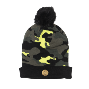 CAPITAL GAINS POM BEANIE OLIVE CAMO - CG013