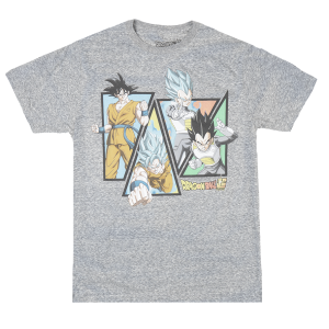 DRAGONBALL Z SUPER T-SHIRT SNOW BLACK - TS5W37DBS