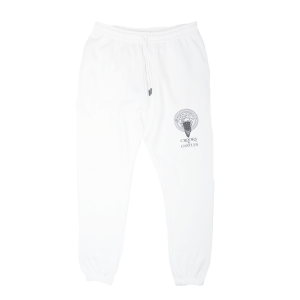 CROOKS & CASTLES LOGO SWEATPANT JOGGERS WHITE - QS2100642