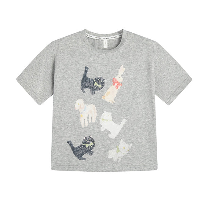 Kid Girls Cartoon Tops Wholesale 240409202