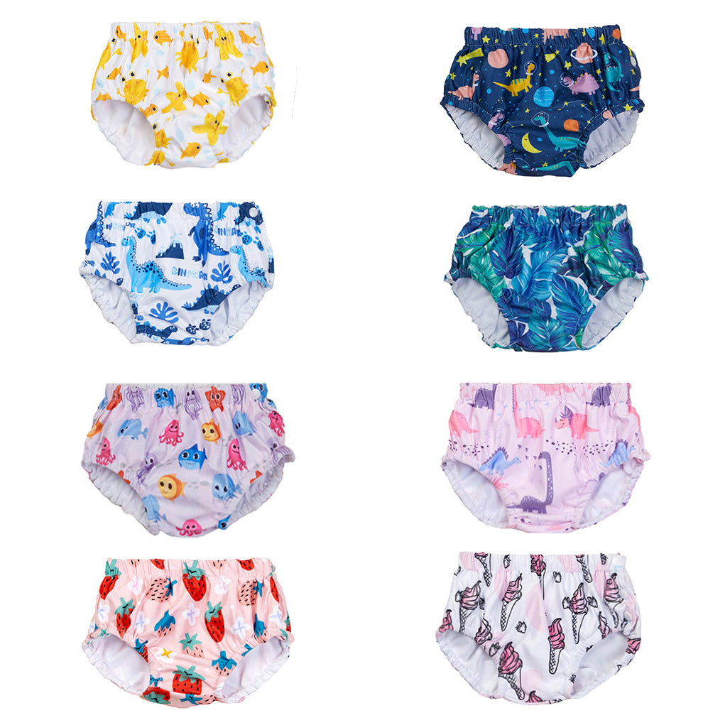 Baby Girls Boys Cartoon Print Beach Swimwears Wholesale 24040984