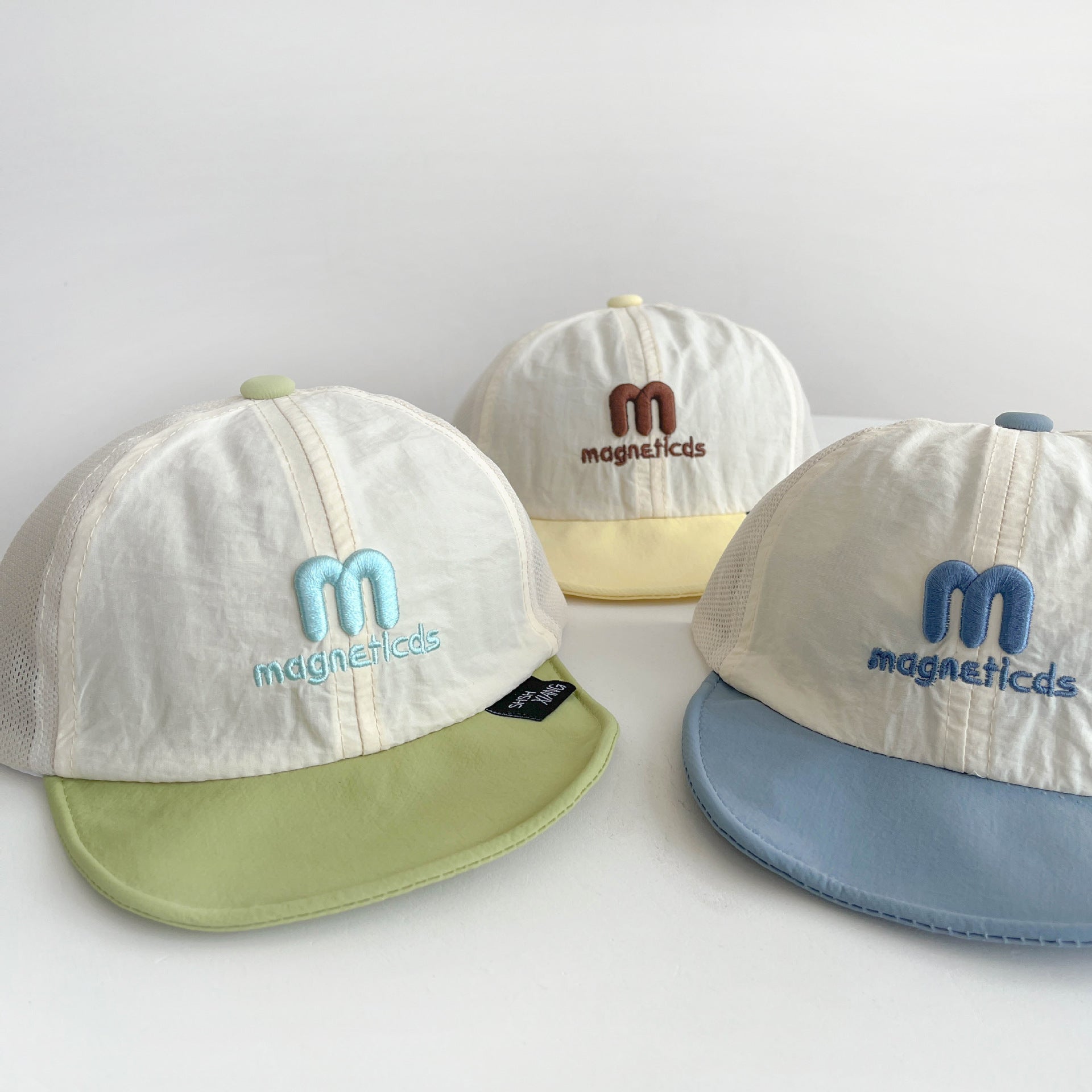Baby Kid Unisex Color-blocking Embroidered Accessories Hats Wholesale 240522228