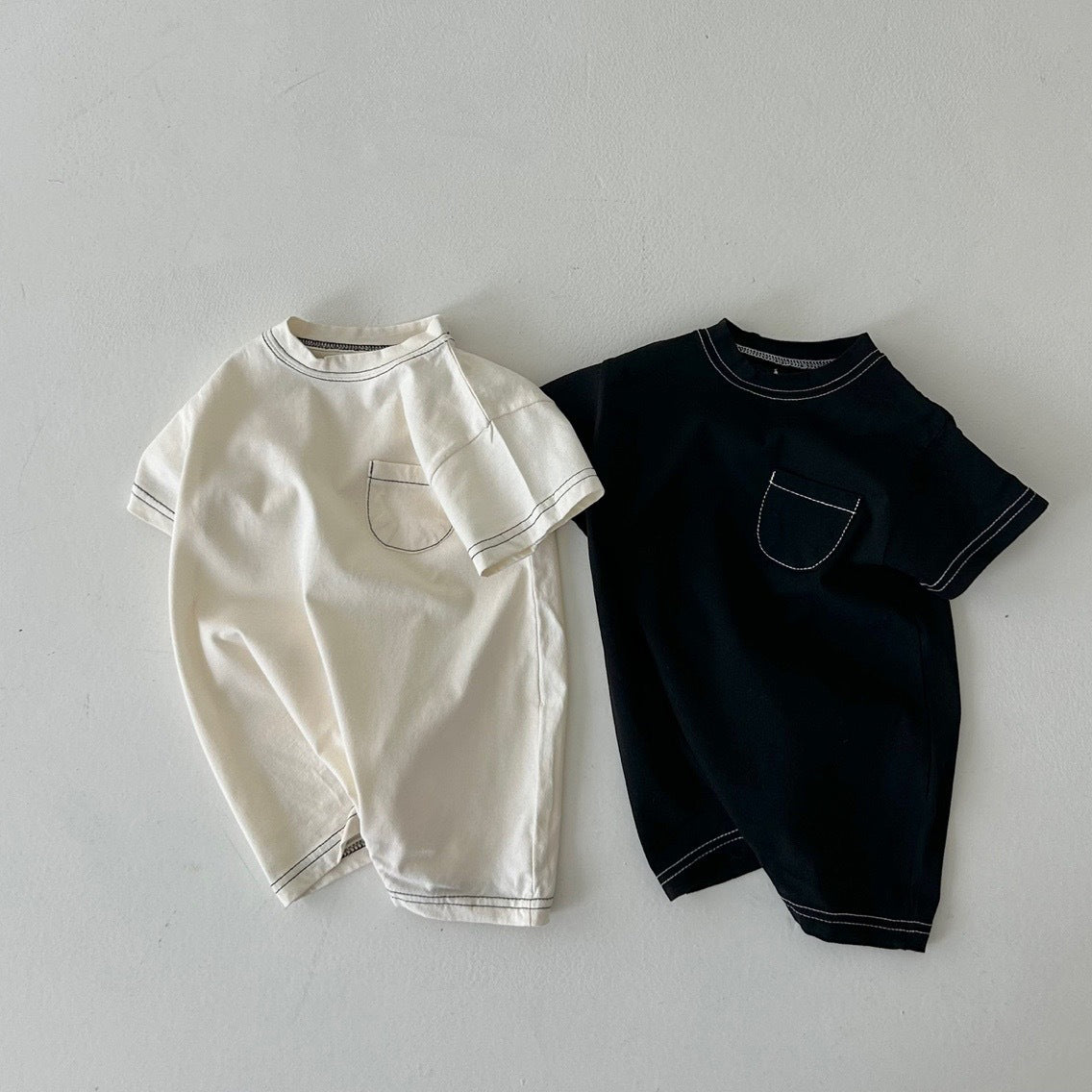 Baby Boys Solid Color Rompers Wholesale 240522306