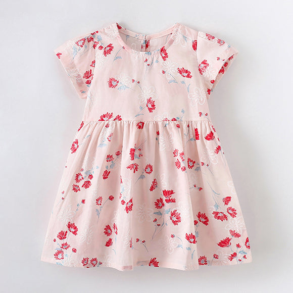 Baby Kid Girls Flower Dresses Wholesale 240701134