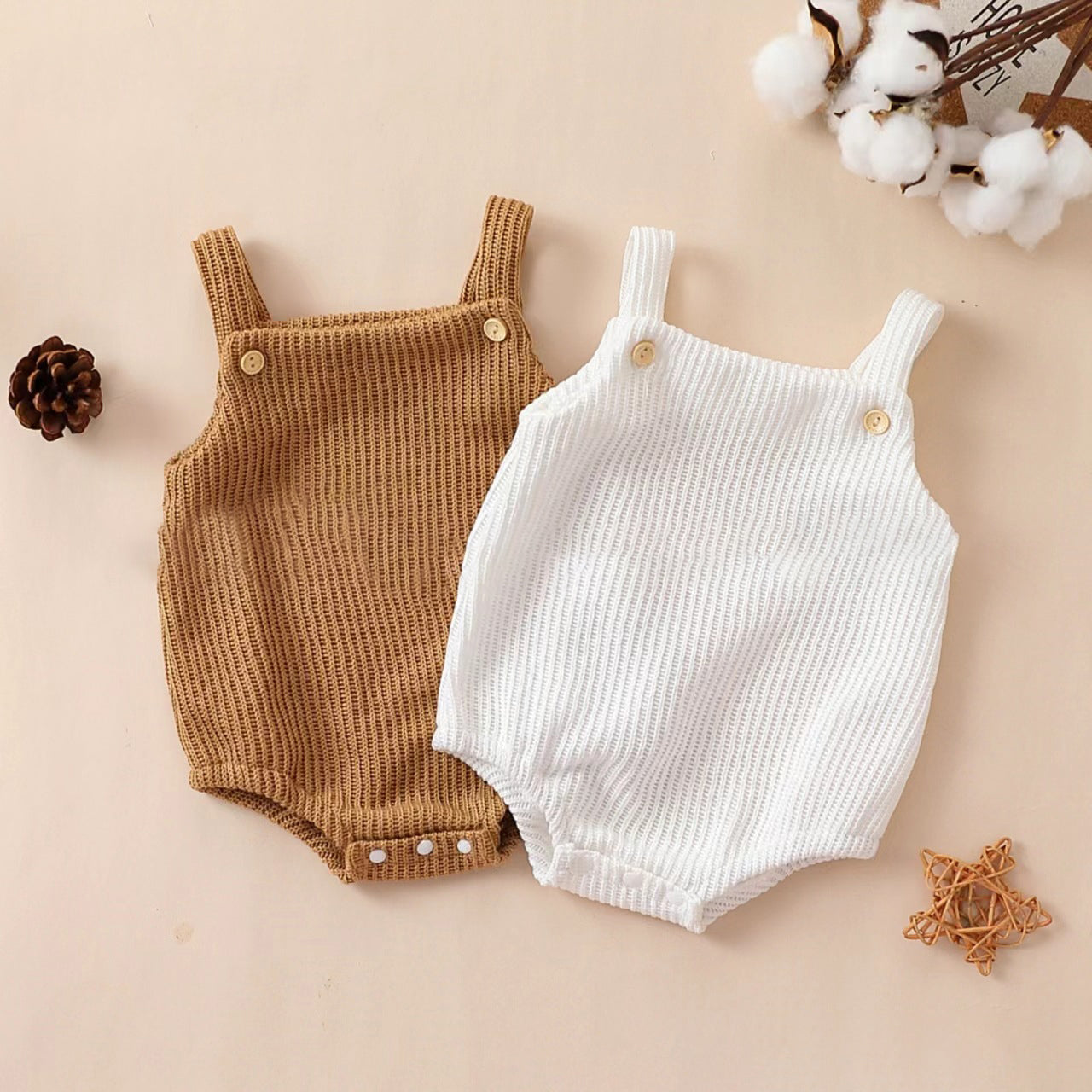 Baby Kid Girls Solid Color Rompers Wholesale 24070120