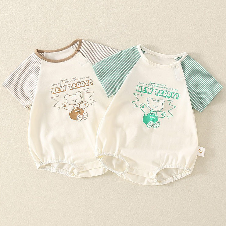 Baby Girls Boys Letters Cartoon Rompers Wholesale 24070154