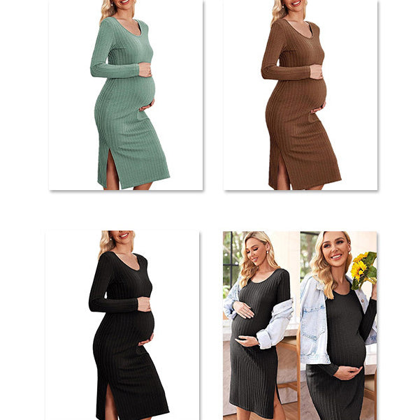 Women Solid Color Dresses Wholesale 240802364