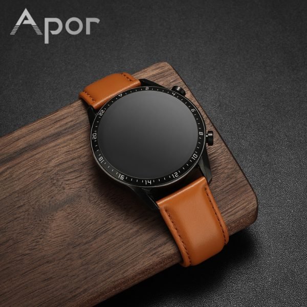 46mm New Smart Watch For Men Bluetooth Call Waterproof Sport Heart Rate Blood Pressure Men&#8217-s Smartwatch for Android IOS